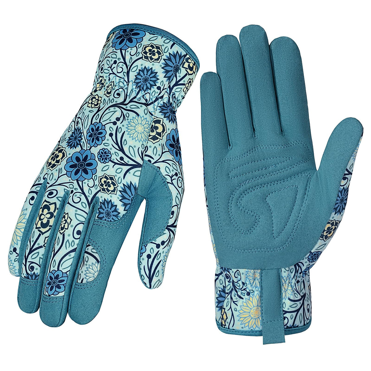 Pleneal Women's Leather Gardening Gloves with thorn-proof protection for pruning