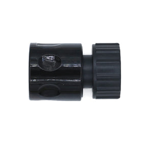 PLENTZOM washout port installed on Exmark Quest equipment shows compatible cleaning option.