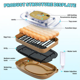 Ploomi quiet internal turbine fan maintains even heat with low noise.