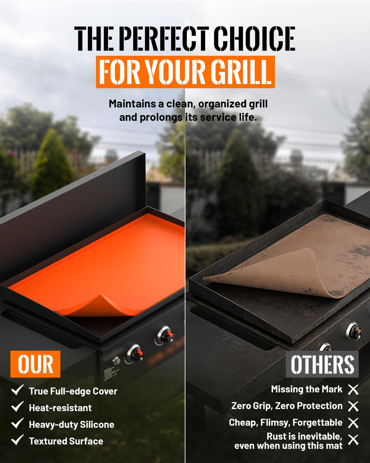 PLOSIF foldable mat stores compactly when not in use.