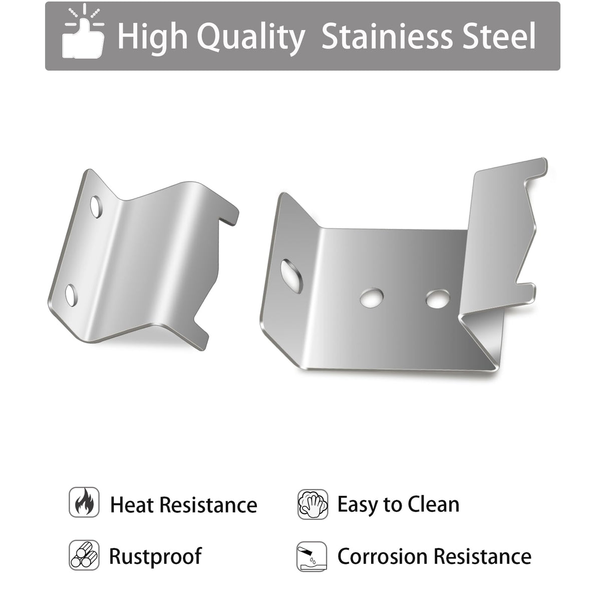 PLOWO brackets for Char-Griller 5050 DUO, versatile compatibility for several models