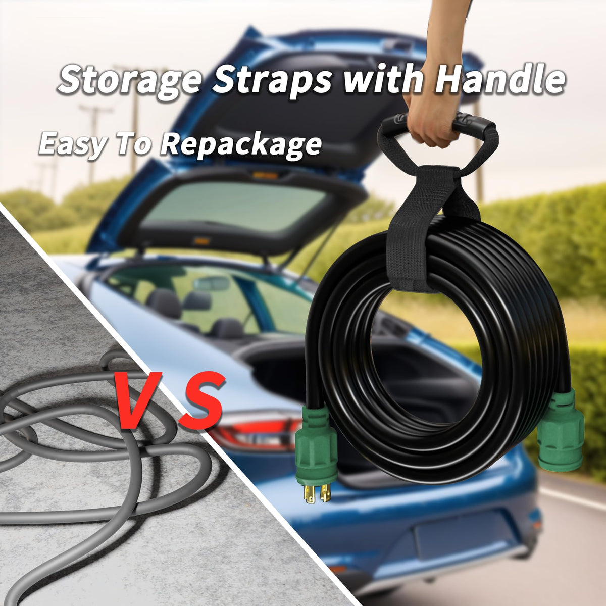 PlugSaf 10-gauge STW construction supports high wattage and durability.