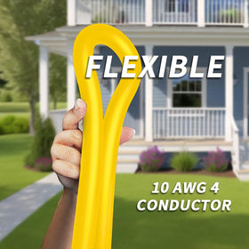 Plugsaf twist-lock design prevents disconnections in harsh weather and winds.