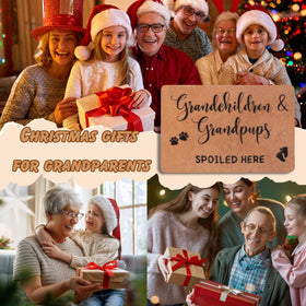 PLUJOYS Printed grandkids quote adds heartfelt charm to any doorway
