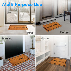Plus Haven Coco Coir Doormat suitable for outdoor and indoor use