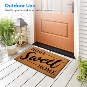 PLUS Haven door mat suitable for outdoor or indoor use on porches and entryways
