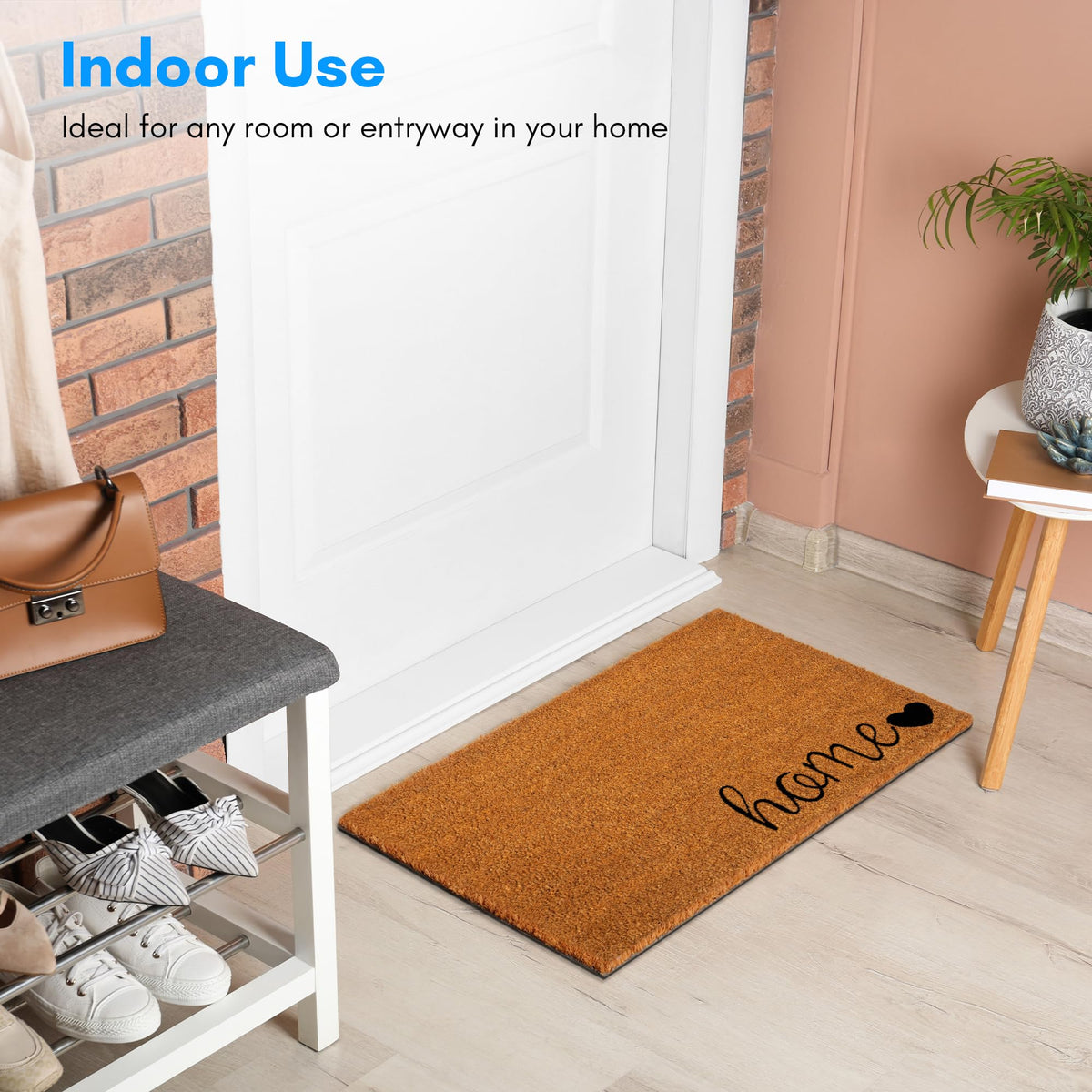 PLUS Haven indoor-outdoor usage demonstrates versatile placement for entryways.