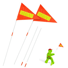 Plus tard replacement safety flag 2-pack for Step2 compatibility and durability.