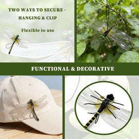 PMDYBY Dragon Fly Hanging garden decor that adds charm to patios and porches