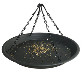 Pmsanzay bird feeder tray hanging reduces seed waste and keeps the feeding area tidy.