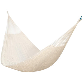 PNAEUT handwoven Mayan hammock exterior view for outdoor lounging.