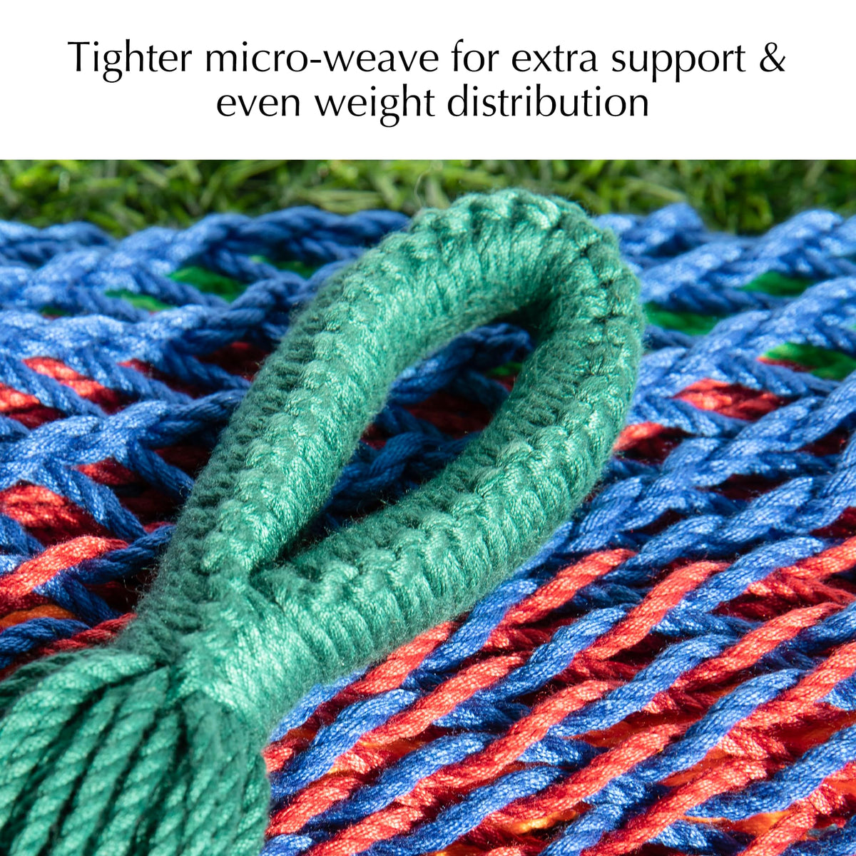 Open-weave breathable surface keeps you cool on hot days.