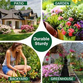 Pnylqo backyard garden weeding in use shows easy maneuverability.