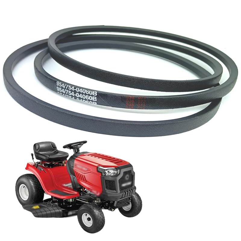 POAAOQ mower belt with aramid cord for durable deck performance