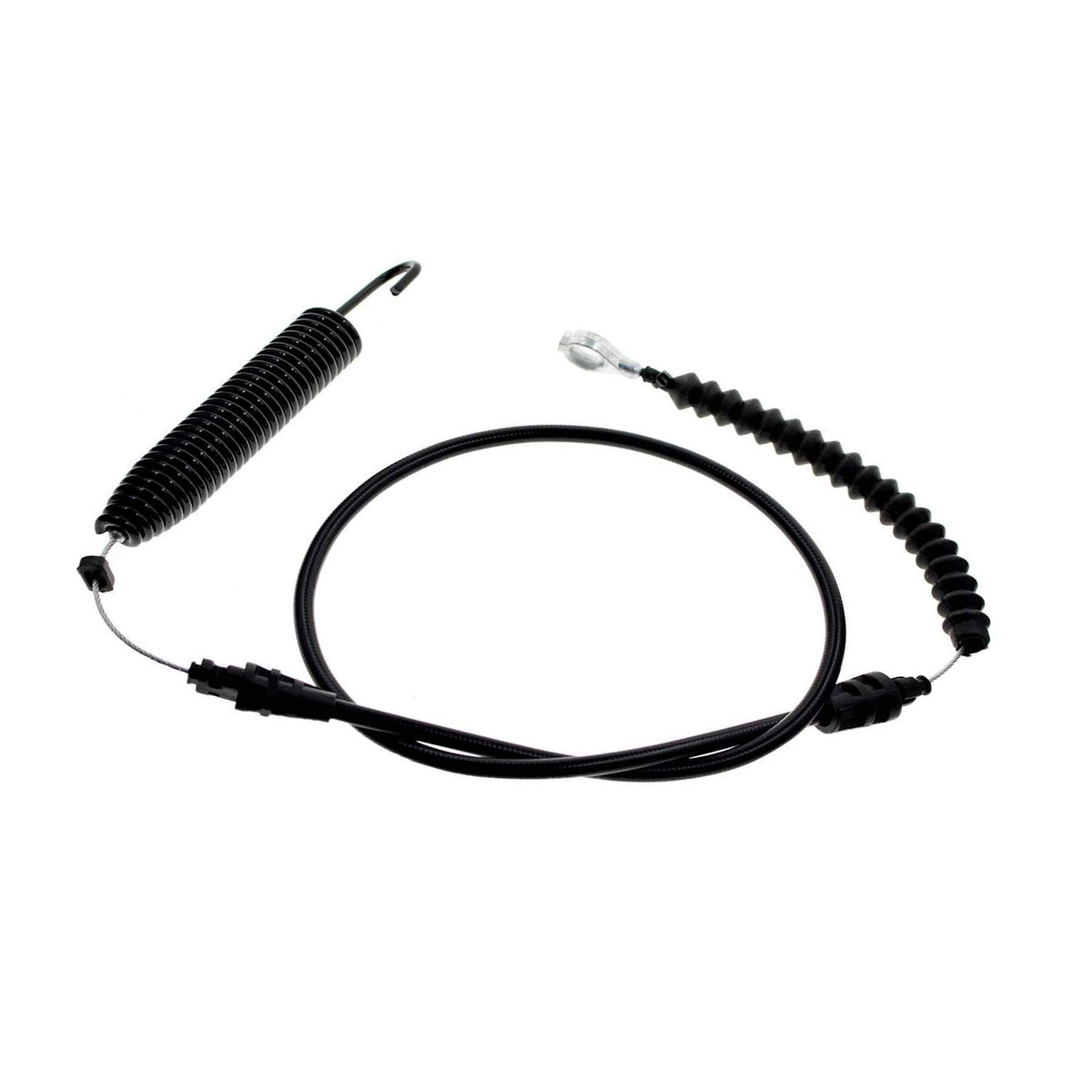 Poagavgs deck engage cable angled view highlights easy fit with Yard Machines and Troy-Bilt.