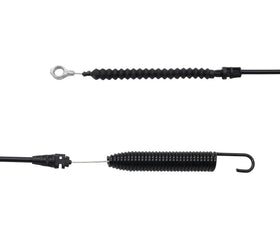 Poagavgs deck engage cable fitment demonstrates durable build for lawn care.