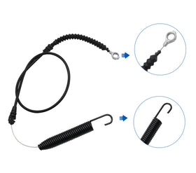 Poagavgs deck engage cable packaging ready for quick replacement.