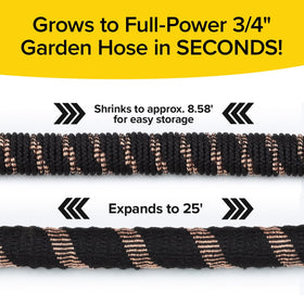 Pocket Hose retracted compact for simple storage after use