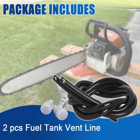 Podoy fuel tank vent line close-up, sturdy material resists cracking