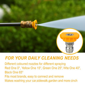 Podoy rust-resistant nozzle design for outdoor use