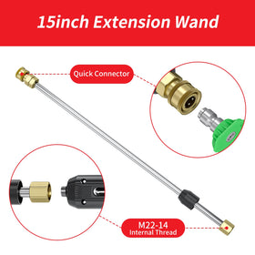 POHIR M22 adapters and quick-connects for compatibility.