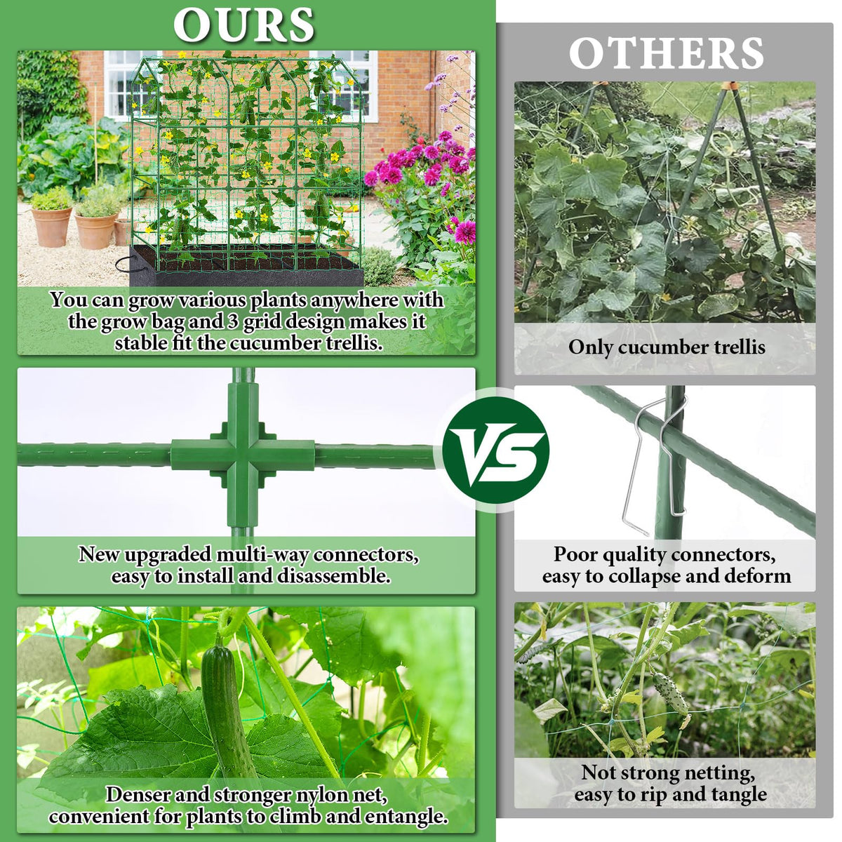 POILKMNI assembled DIY setup enables easy, customizable garden configurations.