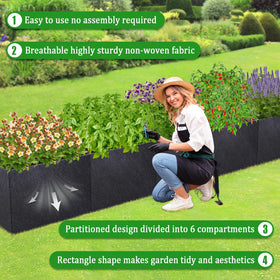 POILKMNI outdoor planter bed on deck highlights portable gardening on balconies.