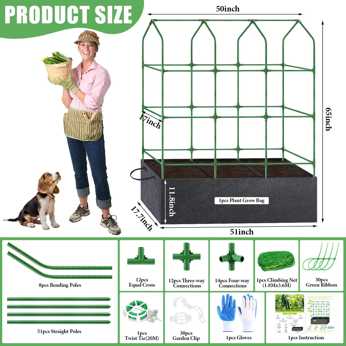 POILKMNI sturdy steel tubes resist weather while maintaining durability.