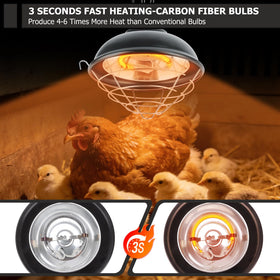 Poiyham waterproof coating keeps the heater resilient outdoors