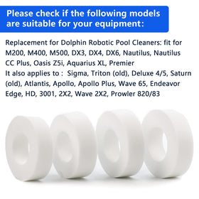 Pokin replacement climbing ring delivers long-lasting rubber construction for pool upkeep.