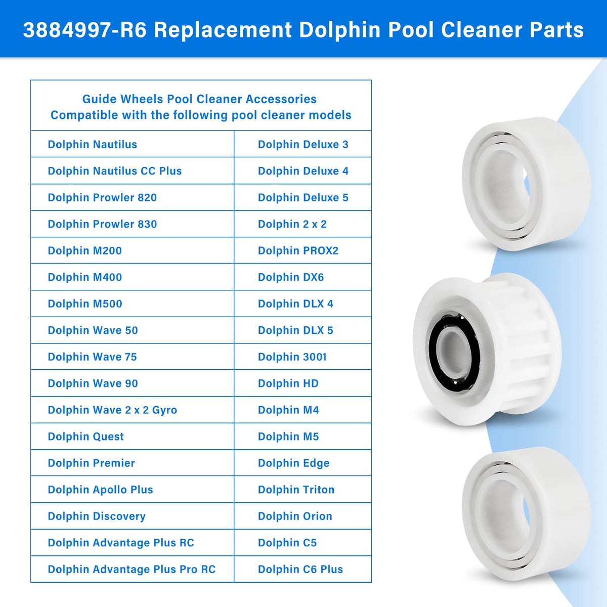 Pokin Dolphin CC Plus compatibility image shows broad model support.