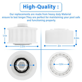 Pokin replacement parts pack keeps Maytronics cleaners performing reliably.