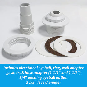 Pokin nut and adapter pack ready for secure installation