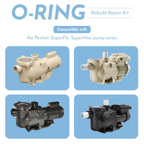 Pokin O-Ring Rebuild Kit water slinger component visible for debris ejection