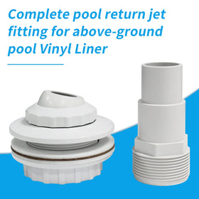 Pokin threaded body with eyeball and gasket for reliable seal