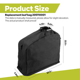 Pokin bag assembly for Ryobi Vac Attack 40V.