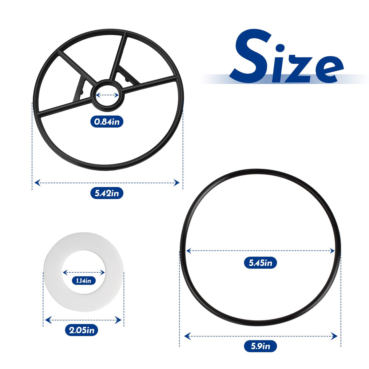 Pokin Variflo XL SP714T spider gasket improves valve seal reliability