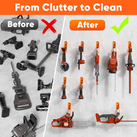 POKIPO chainsaw hanger supports up to 70 lbs for tools with handles