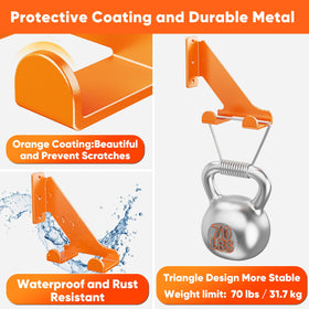 POKIPO orange protective coating protecting handle from scratches and rust