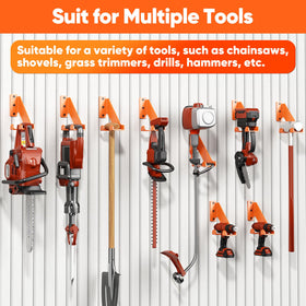 POKIPO wall-mount supports vertical or horizontal hanging for flexible storage