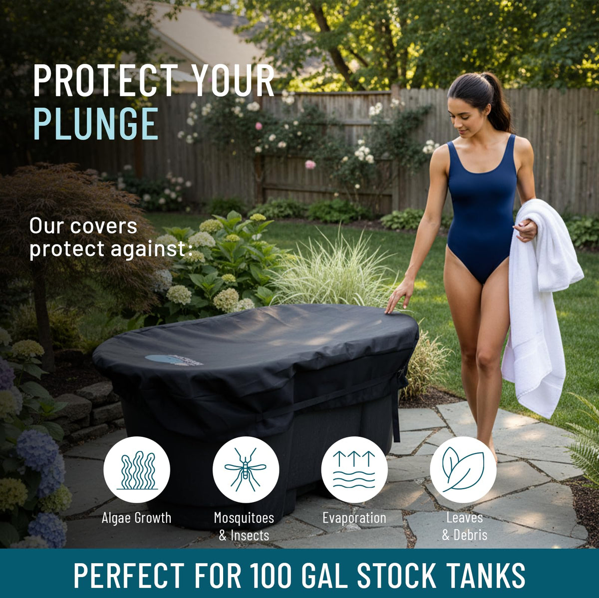 Polar Protector 600D canvas material resists wear and tear outdoors.