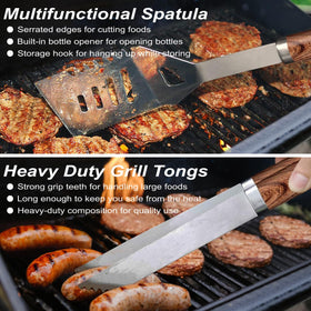 POLIGO BBQ knife for clean slices during prep