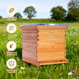 POLLIBEE complete hive includes screws and nails for setup