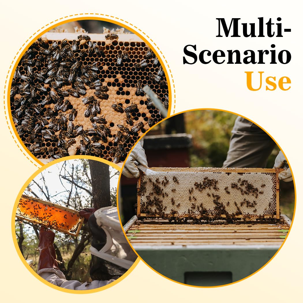 Pollibee durable pine-frame construction offers long-lasting beekeeping components.