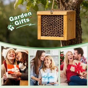 POLLIBEE Easy rope included for tree or stake hanging