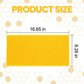 POLLIBEE foundation sheet in frame top groove for easy insertion