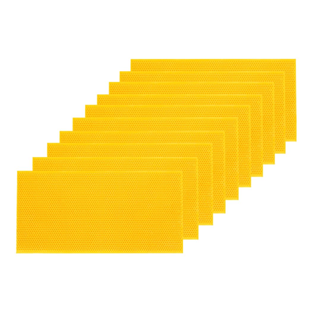POLLIBEE foundation sheets in a 10-pack for ready hive setup