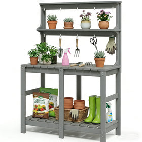 Polyhouz easy-assembly potting bench designed for quick setup and low maintenance.