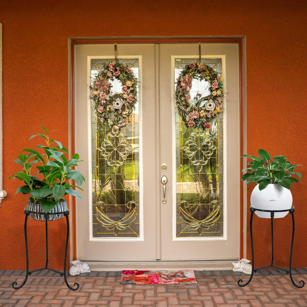 Elegant garden decor that enhances landscapes and walkways