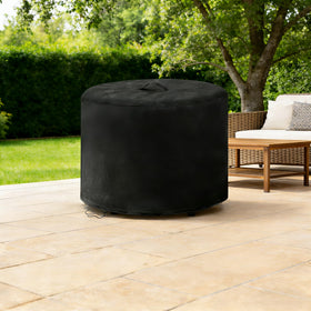 POMER Bali Outdoors setup-ready cover protects your outdoor fire pit